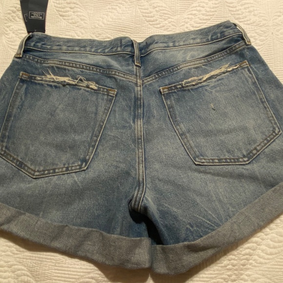 NEW Abercrombie Jean Shorts- Boyfriend Short Mid Rise - Picture 2 of 4